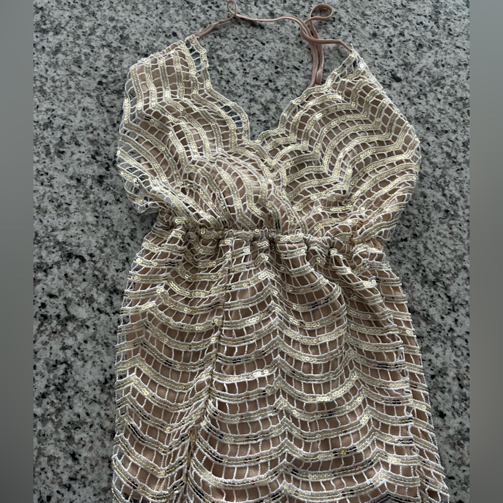 Women Luxxel Top Gold Small
